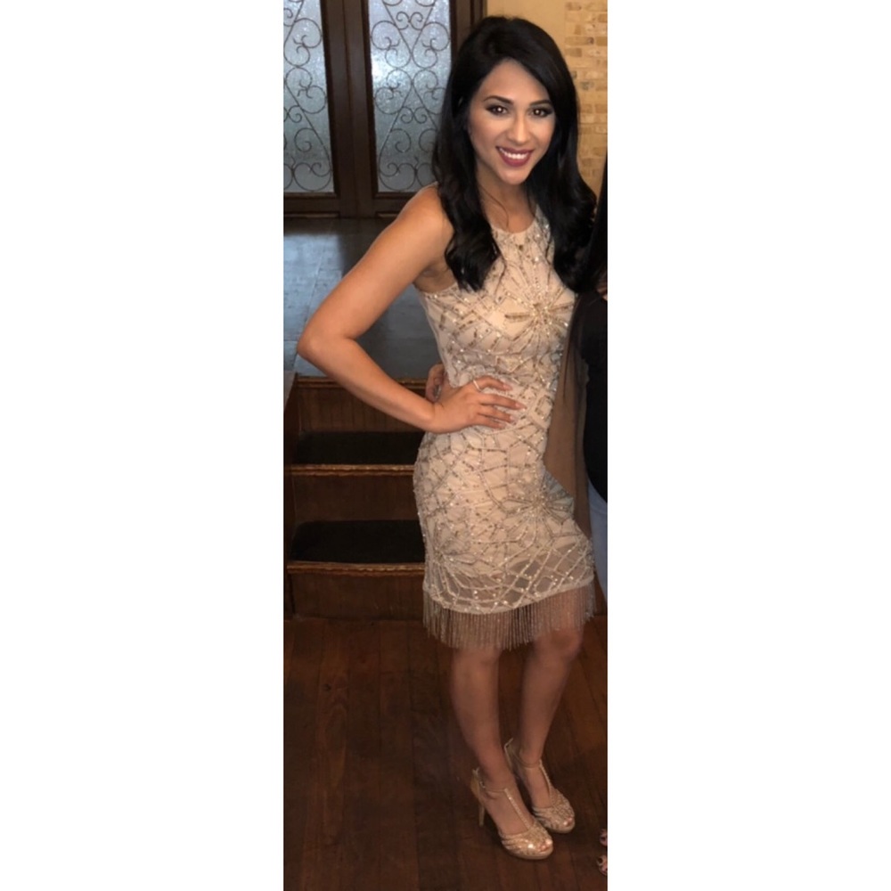 Badgley Mischka dress